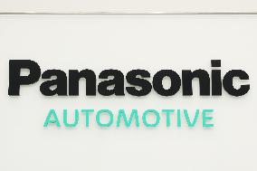 Panasonic Automotive Systems signboard and logo